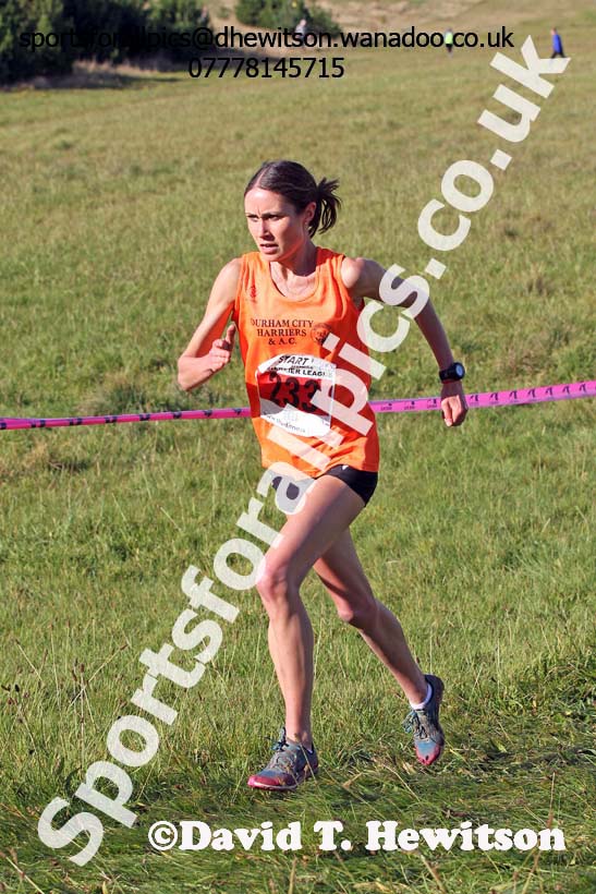 Senior womens start, North East Harrier League, Cramlington. Photo: David T. Hewitson/Sports for All Pics